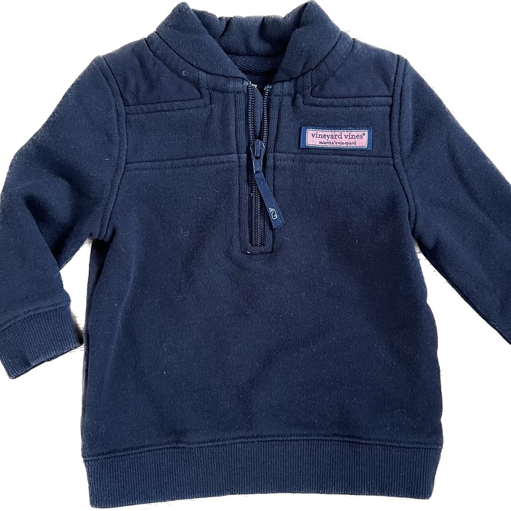 Vineyard Vines Shep shirt 1/4 zip navy